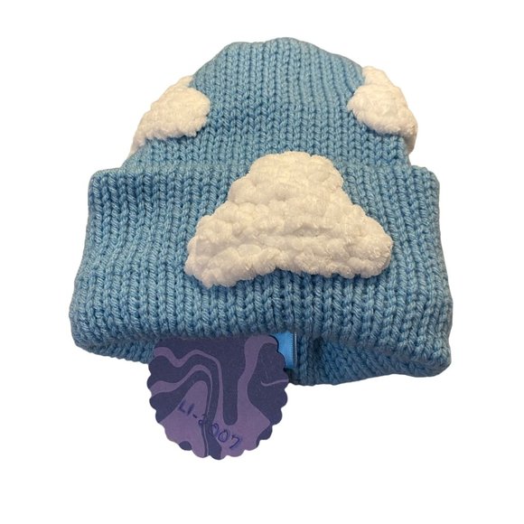 Plasma Beamz Hand Knitted Head in the Clouds Beanie - Picture 9 of 11